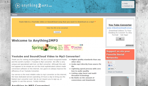 anything2mp3 converter